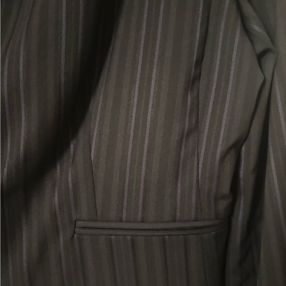 NWT Express Black Pinstripe Blazer - Picture 6 of 10
